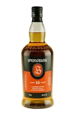 Flaske Springbank 10 år Campbeltown Single Malt Scotch Whisky